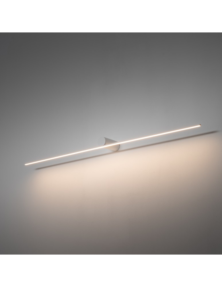 Wall lamps over the mirror - Nowodvorski SPIN LED L Wall Sconces Max wattage 16W LED 3000K White 11585 - product kolory-swiatla.pl 2