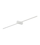 Wall lamps over the mirror - Nowodvorski SPIN LED M Wall Sconces Max power 14W LED 3000K White 11586 - product 3