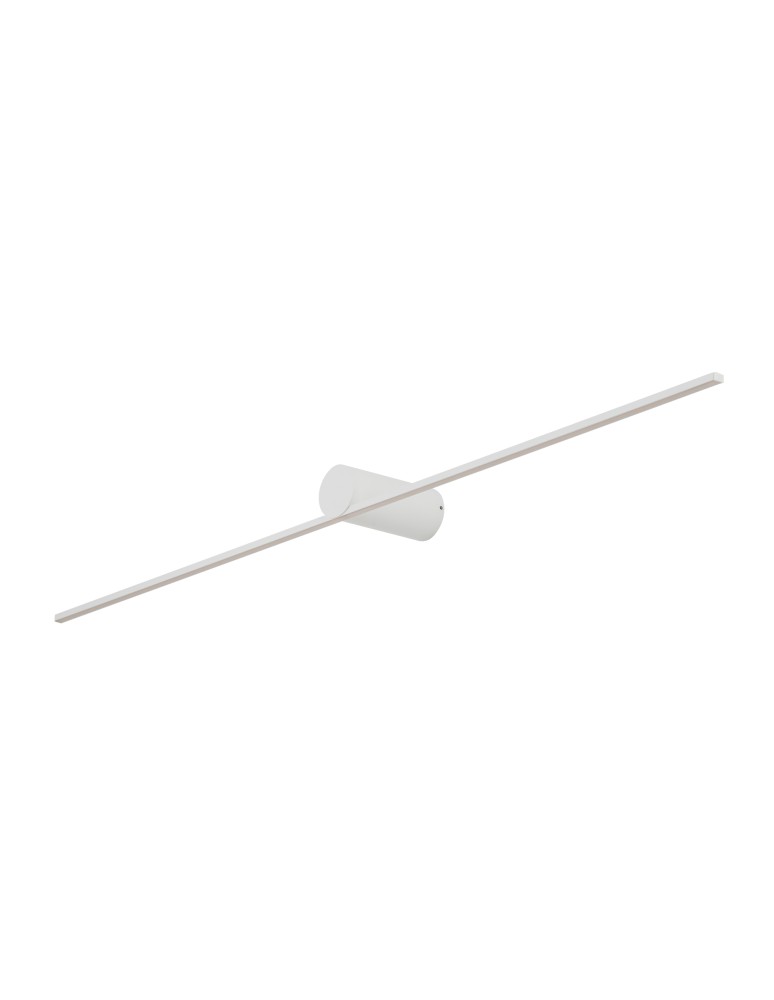 Wall lamps over the mirror - Nowodvorski SPIN LED M Wall Sconces Max power 14W LED 3000K White 11586 - product kolory-swiatla.pl 3