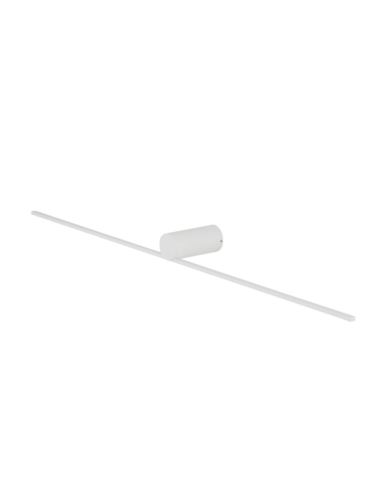 Wall lamps over the mirror - Nowodvorski SPIN LED M Wall Sconces Max power 14W LED 3000K White 11586 - product kolory-swiatla.pl 4