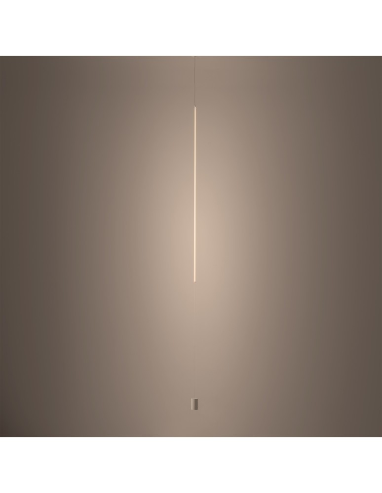 Designer pendant lamps - Nowodvorski VERTIC LED Ceiling Lamps Pendant Lamps Max wattage 19W LED 3000K White 11606 - product kolory-swiatla.pl 3