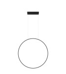 Pendant lamps circles - Light Prestige Mirror pendant lamp black LED CCT LP-999/1P S BK CCT - product 1