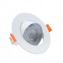 Light Prestige Ruchome oczko podtynkowe Plus białe LED CCT LP-1506/1RS WH