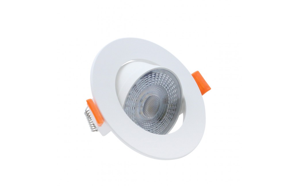 Light Prestige Ruchome oczko podtynkowe Plus białe LED CCT LP-1506/1RS WH