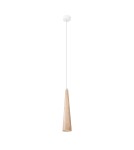Pendant lamps - Sollux SULA 1 natural wood pendant lamp SL.1100 - product 1