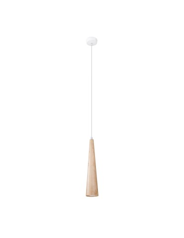 Sollux SULA 1 natural wood pendant lamp SL.1100
