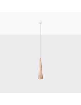Sollux Lampa wisząca SULA 1 naturalne drewno SL.1100 - produkt 2