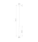 Pendant lamps - Sollux SULA 1 natural wood pendant lamp SL.1100 - product 4