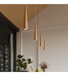 Pendant lamps - Sollux SULA 3P pendant lamp natural wood SL.1101 - product 8