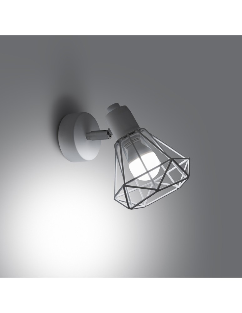 Wall lamps - Sollux Wall lamp ARTEMIS 1 white SL.1102 - product kolory-swiatla.pl 3