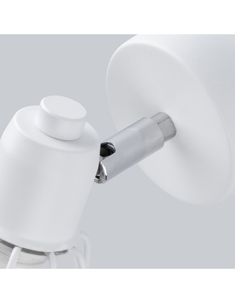 Wall lamps - Sollux Wall lamp ARTEMIS 1 white SL.1102 - product kolory-swiatla.pl 4