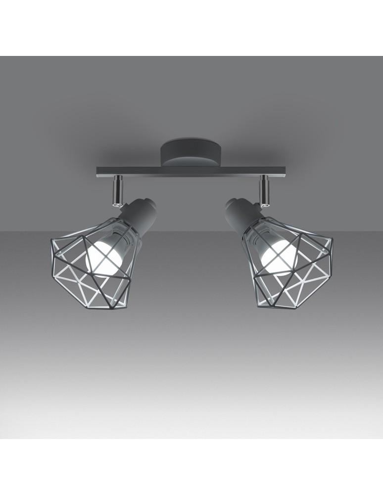 Adjustable ceiling lamps - spots - Sollux Plafond ARTEMIS 2 white SL.1103 - product kolory-swiatla.pl 3