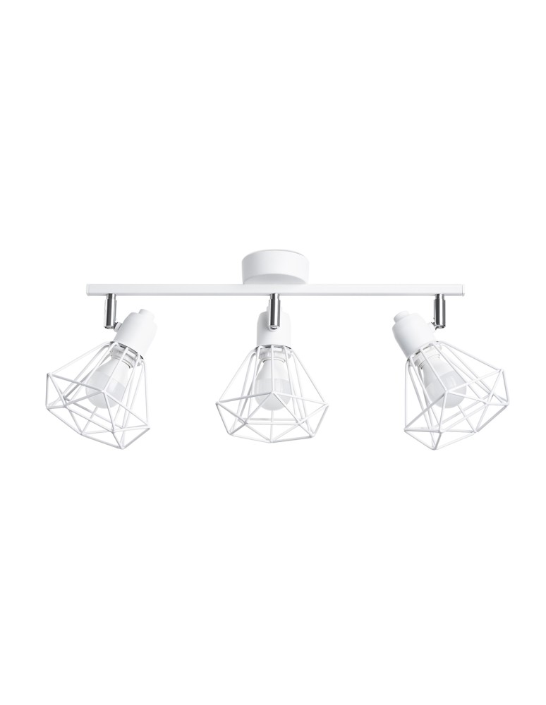Adjustable ceiling lamps - spots - Sollux Plafond ARTEMIS 3 white SL.1104 - product kolory-swiatla.pl 1