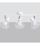 Adjustable ceiling lamps - spots - Sollux Plafond ARTEMIS 3 white SL.1104 - product 2