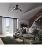 Adjustable ceiling lamps - spots - Sollux Plafond ARTEMIS 2 black SL.1106 - product 8