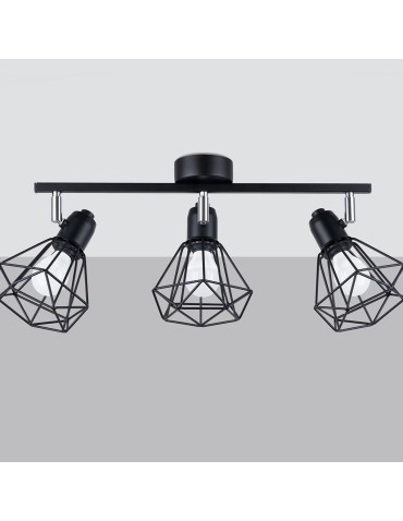 Sollux Plafon ARTEMIS 3 czarny SL.1107 - produkt 2
