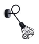 Wall lamps - Sollux Wall lamp ARTEMIS 1S black SL.1108 - product 1