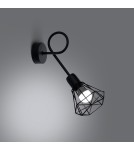 Wall lamps - Sollux Wall lamp ARTEMIS 1S black SL.1108 - product 3