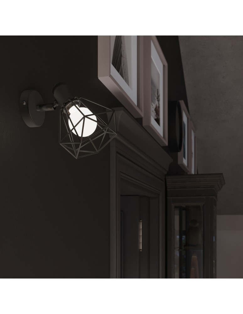 Wall lamps - Sollux Wall lamp ARTEMIS 1S black SL.1108 - product kolory-swiatla.pl 9