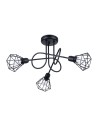 Sollux Chandelier ARTEMIS 3S black SL.1109