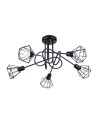Sollux Chandelier ARTEMIS 5S black SL.1110