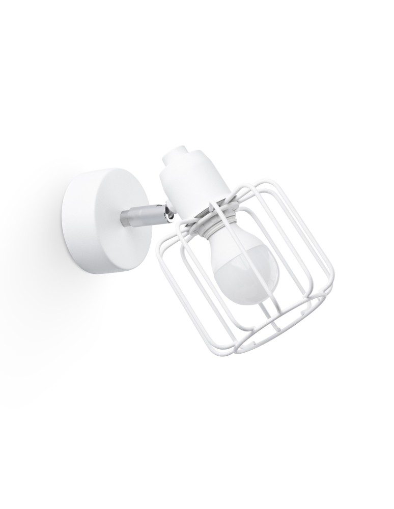 Wall lamps - Sollux Wall lamp BELUCI 1 white SL.1111 - product kolory-swiatla.pl 1
