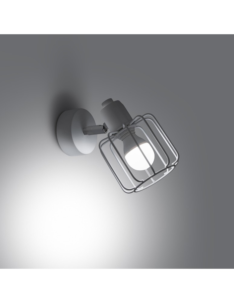 Wall lamps - Sollux Wall lamp BELUCI 1 white SL.1111 - product kolory-swiatla.pl 3