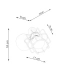 Wall lamps - Sollux Wall lamp BELUCI 1 white SL.1111 - product 5