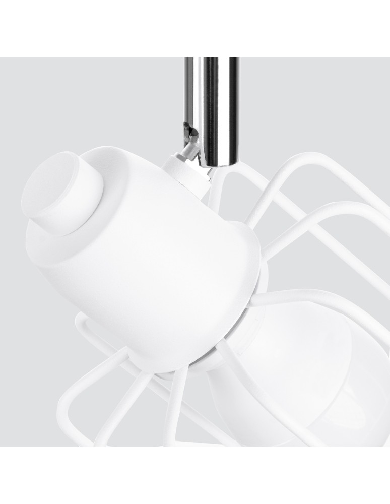 Adjustable ceiling lamps - spots - Sollux Plafond BELUCI 2 white SL.1112 - product kolory-swiatla.pl 4