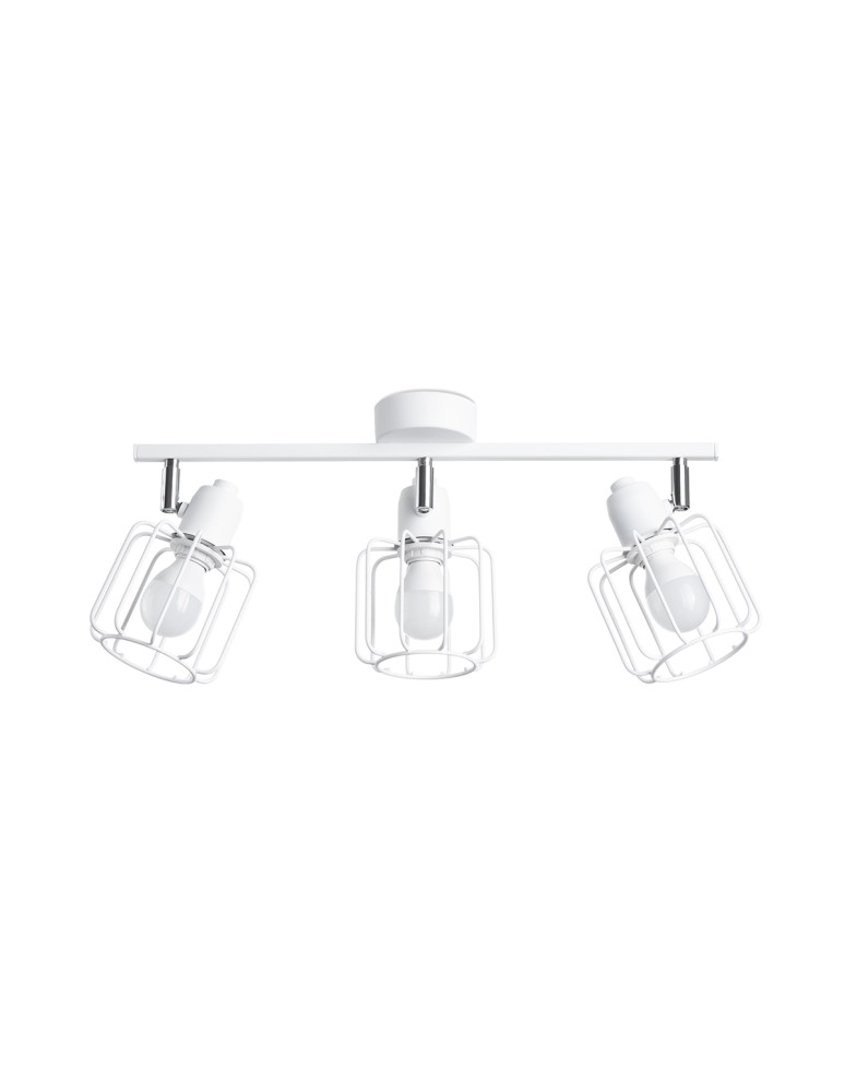 Adjustable ceiling lamps - spots - Sollux Plafond BELUCI 3 white SL.1113 - product kolory-swiatla.pl 1