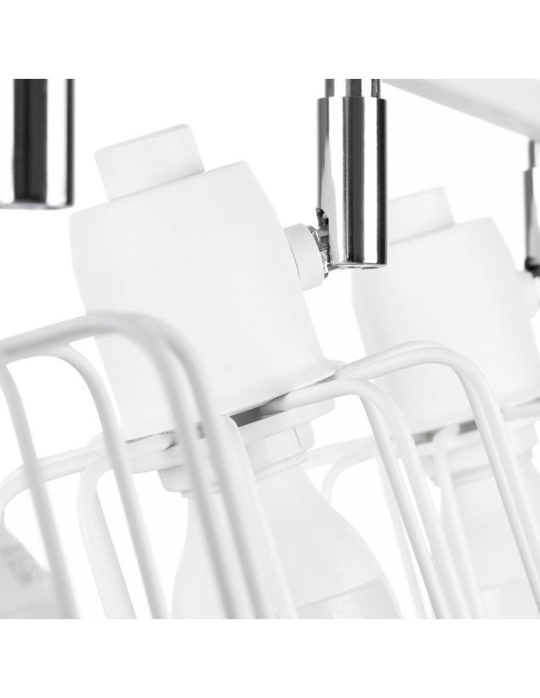 Adjustable ceiling lamps - spots - Sollux Plafond BELUCI 3 white SL.1113 - product kolory-swiatla.pl 4