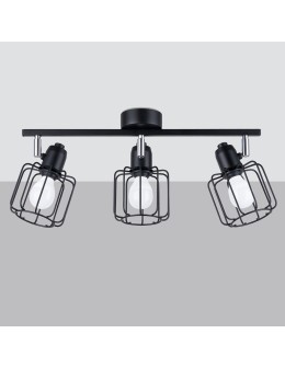 Sollux Plafon BELUCI 3 czarny SL.1116 - produkt 2