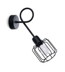 Wall lamps - Sollux Wall lamp BELUCI 1S black SL.1117 - product 1