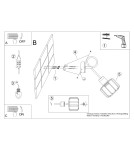 Wall lamps - Sollux Wall lamp BELUCI 1S black SL.1117 - product 6