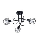 Chandeliers - Sollux Chandelier BELUCI 3S black SL.1118 - product 1