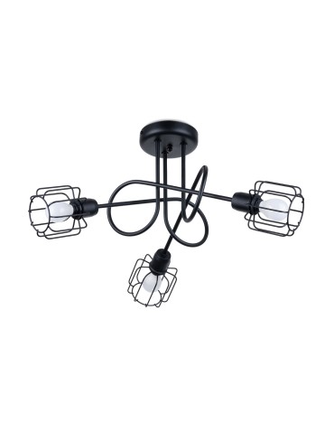 Sollux Chandelier BELUCI 3S black SL.1118