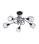 Chandeliers - Sollux Chandelier BELUCI 5S black SL.1119 - product 1