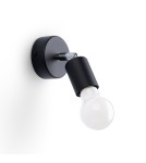 Wall lamps - Sollux Wall lamp FORNES 1 black SL.1120 - product 1