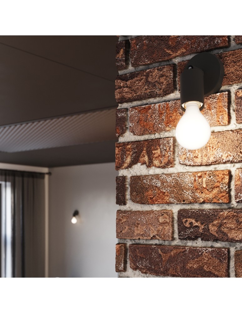 Wall lamps - Sollux Wall lamp FORNES 1 black SL.1120 - product kolory-swiatla.pl 9