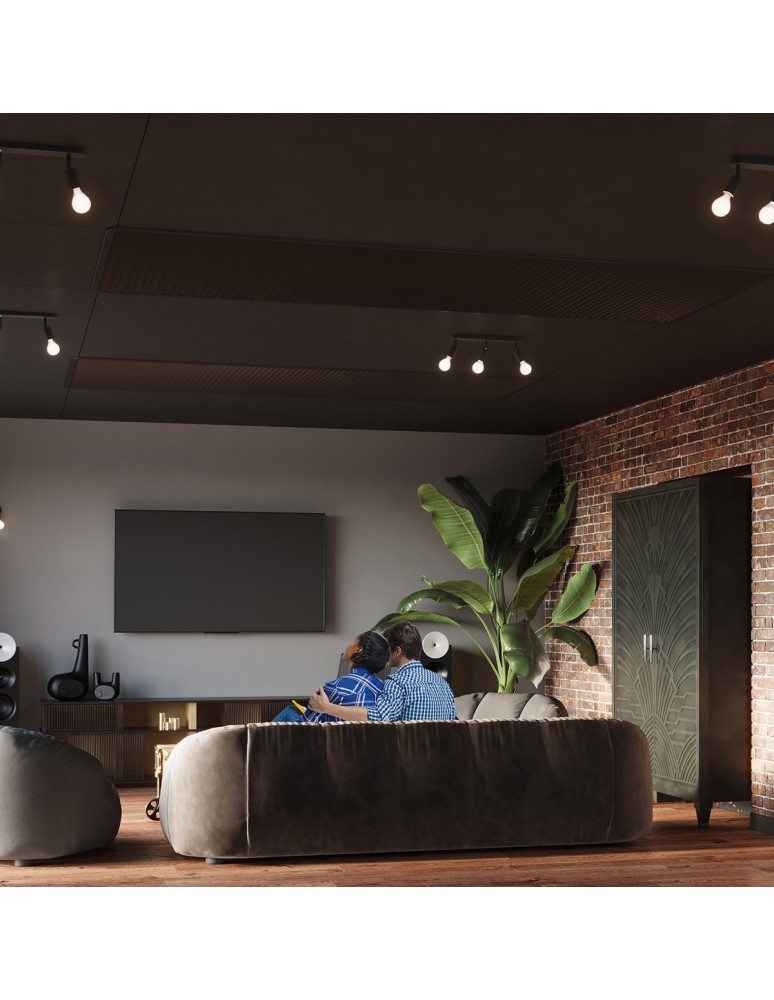 Adjustable ceiling lamps - spots - Sollux Plafond FORNES 2 black SL.1121 - product kolory-swiatla.pl 8