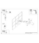 Wall lamps - Sollux Wall lamp LEMMI 1 white SL.1123 - product 6