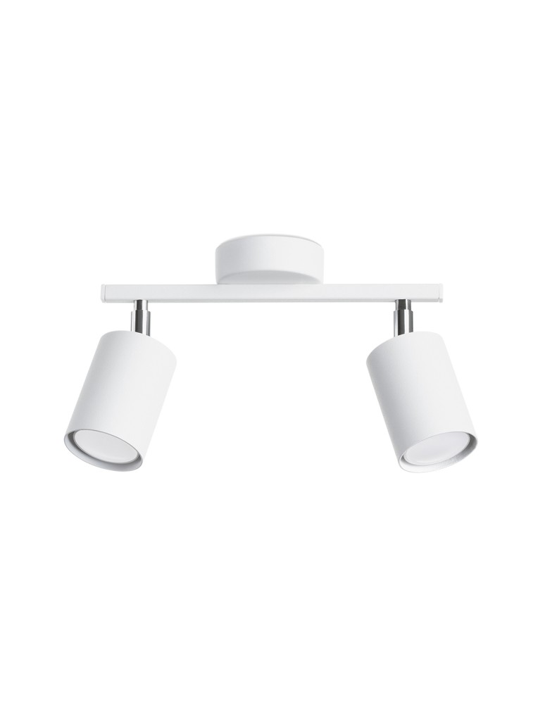 Adjustable ceiling lamps - spots - Sollux Plafond LEMMI 2 white SL.1124 - product kolory-swiatla.pl 1