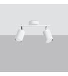 Adjustable ceiling lamps - spots - Sollux Plafond LEMMI 2 white SL.1124 - product 2