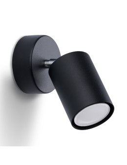 Sollux Wall lamp LEMMI 1 black SL.1126