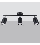Adjustable ceiling lamps - spots - Sollux Plafond LEMMI 3 black SL.1128 - product 2