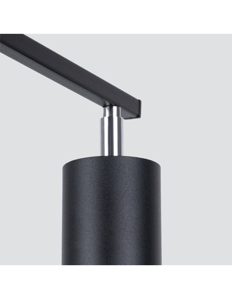 Adjustable ceiling lamps - spots - Sollux Plafond LEMMI 3 black SL.1128 - product kolory-swiatla.pl 4