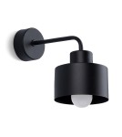 Wall lamps - Sollux Wall lamp SAVAR 1 black SL.1129 - product 1