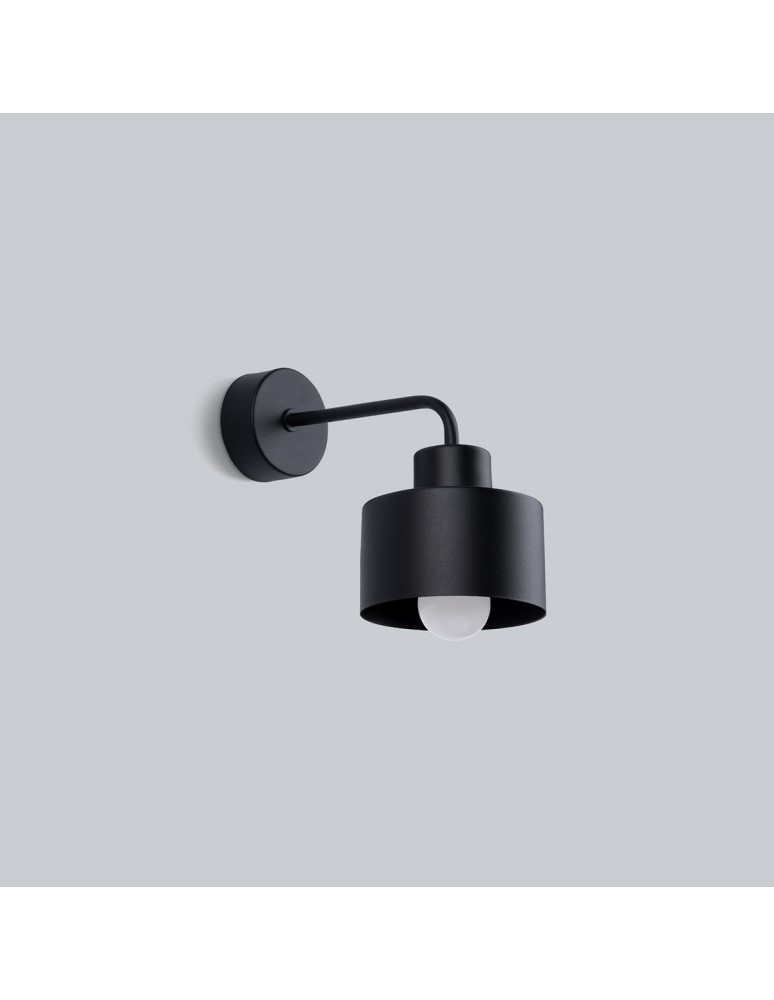 Wall lamps - Sollux Wall lamp SAVAR 1 black SL.1129 - product kolory-swiatla.pl 2