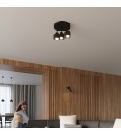 Ceiling lamps - Sollux Plafond SAVAR 3 black SL.1131 - product 8
