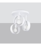 Ceiling lamps - Sollux Plafond TITRAN 3 white SL.1136 - product 2